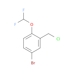 4-Bromo-2-(chloromethyl)-1-(difluoromethoxy)benzene