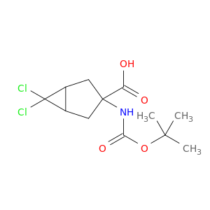 3-(Boc-氨基)-6,6-二氯双环[3.1.0]己烷-3-甲酸