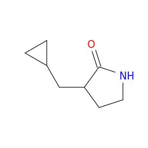 3-(Cyclopropylmethyl)pyrrolidin-2-one