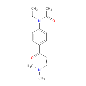 Acetamide, N-[4-[3-(dimethylamino)-1-oxo-2-propenyl]phenyl]-N-ethyl-