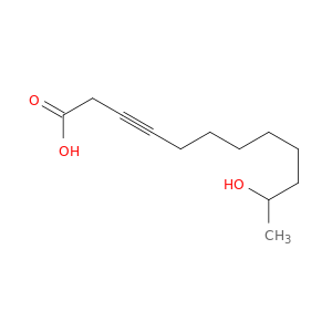 3-Dodecynoic acid, 11-hydroxy-