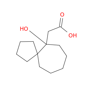 Spiro[4.6]undecane-6-acetic acid, 6-hydroxy-