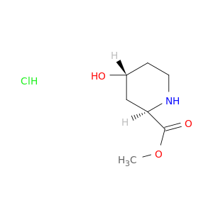 (2R,4R)-4-羟基哌啶-2-甲酸甲酯盐酸盐