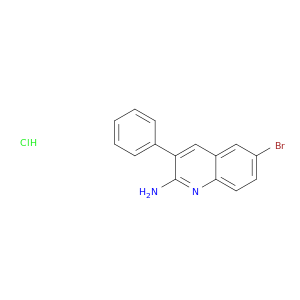 6-Bromo-3-phenylquinolin-2-amine hydrochloride