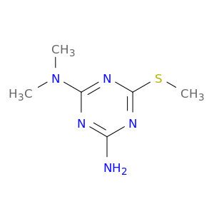 1,3,5-Triazine-2,4-diamine,N2,N2-dimethyl-6-(methylthio)-