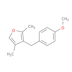 Furan, 3-[(4-methoxyphenyl)methyl]-2,4-dimethyl-