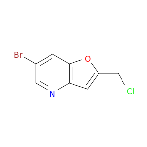6-溴-2-(氯甲基)呋喃[3,2-b] 吡啶