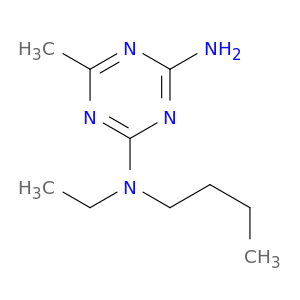 1,3,5-Triazine-2,4-diamine,N2-butyl-N4-ethyl-6-methyl-