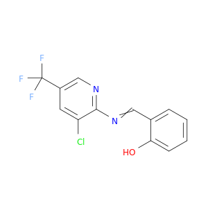 Phenol, 2-[[[3-chloro-5-(trifluoromethyl)-2-pyridinyl]imino]methyl]-