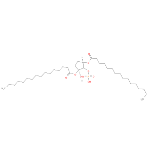 1,3-Dipalmitoylcyclopentane-1,2,3,-triol-2-phosphate
