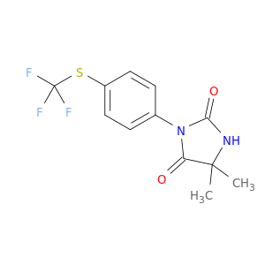 2,4-Imidazolidinedione, 5,5-dimethyl-3-[4-[(trifluoromethyl)thio]phenyl]-