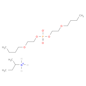 n-ethylethanaminium bis(2-butoxyethyl) phosphate