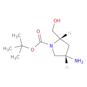 (2S,4S)4-氨基-2-(羟甲基)吡咯烷-1-羧酸叔丁酯