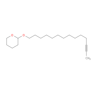 2H-Pyran, tetrahydro-2-(12-tetradecynyloxy)-