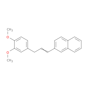 Naphthalene, 2-[3-(3,4-dimethoxyphenyl)-1-propenyl]-