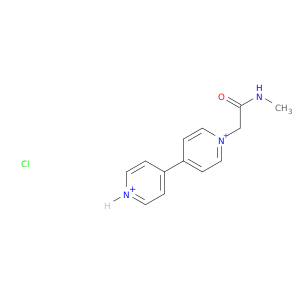 4,4'-Bipyridinium, 1-[2-(methylamino)-2-oxoethyl]-, chloride