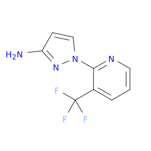 1-[3-(trifluoromethyl)pyridin-2-yl]-1H-pyrazol-3-amine