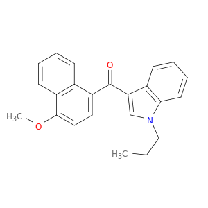 Methanone, (4-methoxy-1-naphthalenyl)(1-propyl-1H-indol-3-yl)-