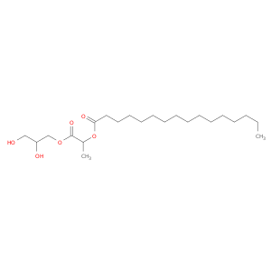 1-(2,3-dihydroxypropoxy)-1-oxopropan-2-yl hexadecanoate