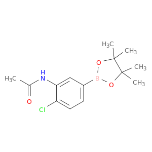 4-氯-3-(乙酰氨基)苯硼酸频那醇酯