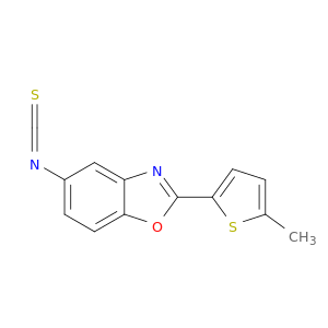 Benzoxazole, 5-isothiocyanato-2-(5-methyl-2-thienyl)-