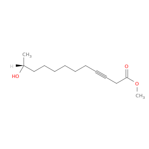 3-Dodecynoic acid, 11-hydroxy-, methyl ester, (R)-