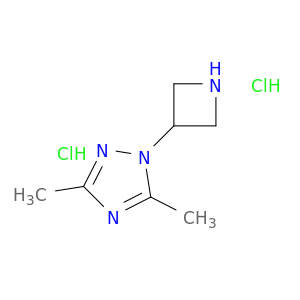 1-(azetidin-3-yl)-3,5-dimethyl-1H-1,2,4-triazole Dihydrochloride