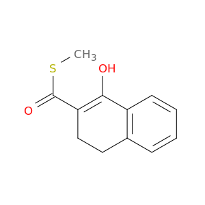 2-Naphthalenecarbothioic acid, 3,4-dihydro-1-hydroxy-, S-methyl ester