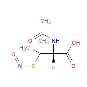 Valine, N-acetyl-3-(nitrosothio)-