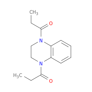Quinoxaline,1,2,3,4-tetrahydro-1,4-bis(1-oxopropyl)- (9CI)