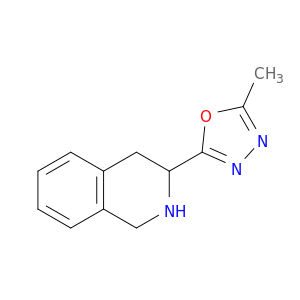3-(5-methyl-1,3,4-oxadiazol-2-yl)-1,2,3,4-tetrahydroisoquinoline