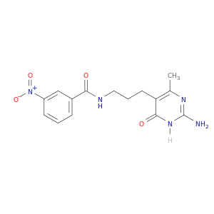 N-[3-(2-AMINO-4-METHYL-6-OXO-3H-PYRIMIDIN-5-YL)PROPYL]-3-NITRO-BENZAMIDE