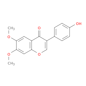 3-(4-Hydroxyphenyl)-6,7-dimethoxy-4H-chromen-4-one