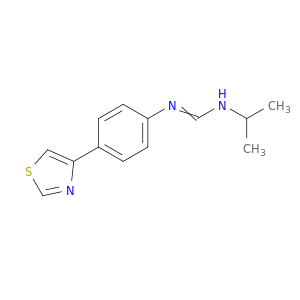 Methanimidamide, N-(1-methylethyl)-N'-[4-(4-thiazolyl)phenyl]-
