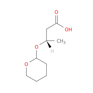 Butanoic acid, 3-[(tetrahydro-2H-pyran-2-yl)oxy]-, (3S)-