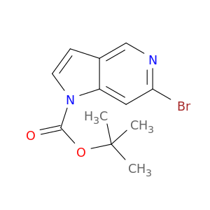 6-溴-1H-吡咯并[3,2-c]吡啶-1-羧酸叔丁酯