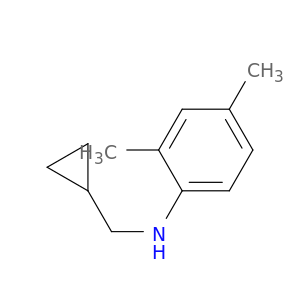 BENZENAMINE, N-(CYCLOPROPYLMETHYL)-2,4-DIMETHYL-