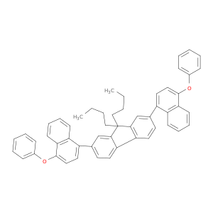9H-Fluorene, 9,9-dibutyl-2,7-bis(4-phenoxy-1-naphthalenyl)-