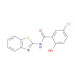 Benzamide, N-2-benzothiazolyl-5-chloro-2-hydroxy-