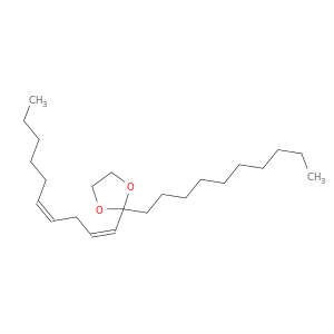 1,3-Dioxolane, 2-(1Z,4Z)-1,4-decadien-1-yl-2-decyl-