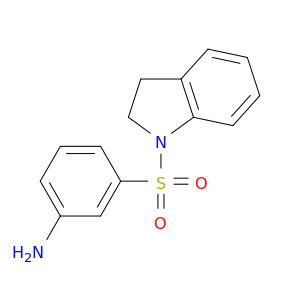 1H-Indole, 1-[(3-aminophenyl)sulfonyl]-2,3-dihydro-