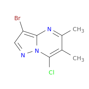3-Bromo-7-chloro-5,6-dimethylpyrazolo[1,5-a]pyrimidine