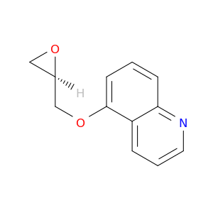 Quinoline, 5-[(2R)-oxiranylmethoxy]-