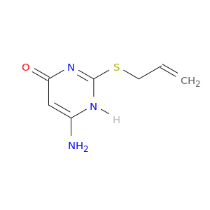 6-氨基-2-(2-PHELEN-1-YLTHIO)-4(3H)-吡啶酮