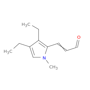 2-Propenal, 3-(3,4-diethyl-1-methyl-1H-pyrrol-2-yl)-