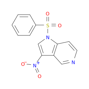 3-硝基-1-(苯磺酰基)-1H-吡咯醇[3,2-C]吡啶