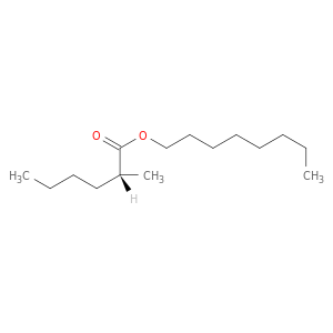 Hexanoic acid, 2-methyl-, octyl ester, (R)-