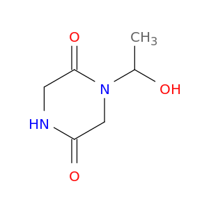 2,5-Piperazinedione,1-(1-hydroxyethyl)-