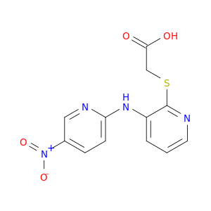 2-[3-[(5-nitropyridin-2-yl)amino]pyridin-2-yl]sulfanylacetic acid