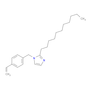 1H-Imidazole, 1-[(4-ethenylphenyl)methyl]-2-undecyl-